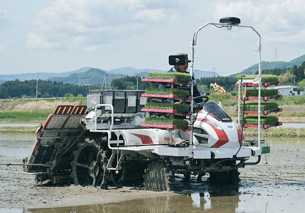 田植え機